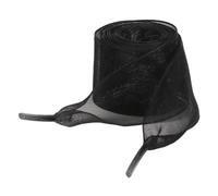 Whakano Lot de 2 paires de lacets en tulle, 25 mm de large, résistants à la déchirure, lacets plats pour homme et femme, lacets de rechange pour baskets, chaussures de sport, chaussures de loisirs,