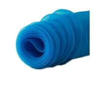 Whakano Tissu en organza mat à coudre au mètre - 150 cm de large - Tissu organza mat - Tulle - Universel pour couture, bricolage, rideaux, arc, robe costumée, habillement - Lac bleu