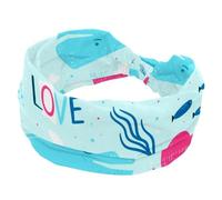 Whale - Bandeau large pour femme, motif pieuvre, antidérapant, extensible, pour yoga, entraînement, quotidien