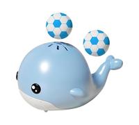 Whale Floating Ball - Suspension Toy for Entertaining | Air Flow Physics with USB Rechargeable Internal Motor & Blue Whale Body Aesthetic for Preschool Learning Occupational Sensory Play