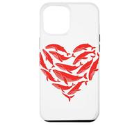Whale Heart Shaped Whales Coque pour iPhone 12 Pro Max
