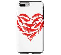 Whale Heart Shaped Whales Coque pour iPhone 7 Plus/8 Plus