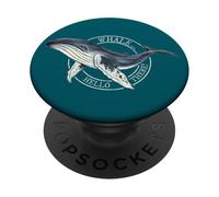 Whale, Hello There Punaise de la Baleine à Bosse PopSockets PopGrip Adhésif