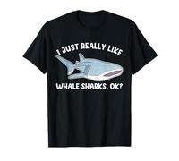 Whale Shark J'aime Vraiment Les Requins-Baleines T-Shirt