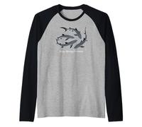 Whale Sharks Shark Ocean, Keep Moving Forward Whale Shark Manche Raglan