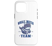 Whale Watch Team Watching Crew Sports Mascot Sailor Coque pour iPhone 16 Pro Max