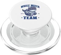 Whale Watch Team Watching Crew Sports Mascot Sailor PopSockets PopGrip pour MagSafe