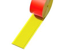 whalebee Bande Antidérapante pour Escaliers Autoadhésif Antidérapant Bande D'escaliers, Marches, Rampe - Nez De Marche PVC Résistant À l'usure Installation Facile(Yellow,3cmx5m)