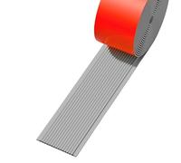 whalebee Bande Antidérapante pour Escaliers Autoadhésif Antidérapant Bande D'escaliers, Marches, Rampe - Nez De Marche PVC Résistant À l'usure Installation Facile(Gray,3cmx10m)