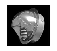 whalebee Grille De Ventilation en Acier Inoxydable, Ronde Grille D'Aération | Diamètre 60 À 300mm Grille Ventilation Hotte Grille Couvercle De Ventilation(250mm)
