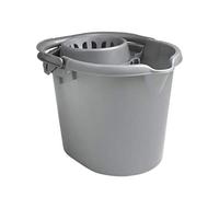 Wham 11585 Whatmore Seau à serpillière Argenté Hauteur 29,5 cm Longueur 40 cm Largeur 30 cm