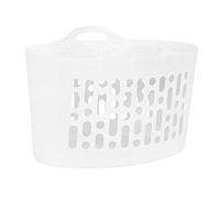 WHAM 29710 Flexi Grand panier à linge 50 l Blanc