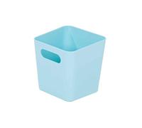 WHAM Lot de 6 boîtes de rangement carrées Blanc 10 x 10 x 10 cm