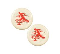 Wham-O Frisbee All Sport 140g Disque Volant, Activités de Plein Air - Lot de 2, Beige Beige