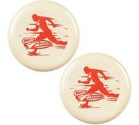 Wham-O Frisbee All Sport 140g Disque Volant, Activités de Plein Air - Lot de 2, Beige Beige