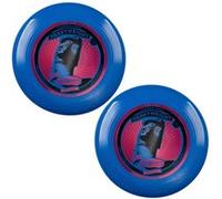 Wham-O Frisbee Disque Volant 200g, Activités de Plein Air - Lot de 2, Bleu