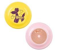 Wham-O Frisbee Fastback Pack de 2 Disques Volants, 23.75cm Jouet Léger Adapté aux Chiens pour Enfants Garçons Filles 5 Ans et Plus, Joueurs Professionnels, pour Plage Parc Jardin - 100g