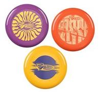 Wham-O Frisbee paquet de 3 disques volants, 25.27 cm pour enfants à partir de 5 ans - 130g