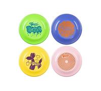 Wham-O Frisbee Pack de 4 Disques Volants, 23.75cm 5 Ans et Plus - 100g Multi couleurs