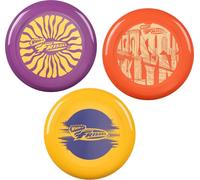 Wham-O Frisbee paquet de 3 disques volants, 25.27 cm pour enfants à partir de 5 ans - 130g