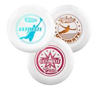 Wham-O Frisbee Ultimate 175 g Disque Volant Officiel, 27.31 cm, entraînement Professionnel, pour la compétition et Le Plaisir en Plein air - Lot de 3