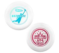 Wham-O Frisbee Ultimate 175 g Disque Volant Officiel, 27.31 cm, entraînement Professionnel, pour la compétition et Le Plaisir en Plein air - Lot de 2