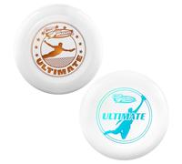 Wham-O Frisbee Ultimate 175 g Disque Volant Officiel, 27.31 cm, entraînement Professionnel, pour la compétition et Le Plaisir en Plein air - Lot de 2