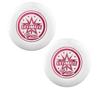 Wham-O Frisbee Ultimate Disque d'entraînement 175 g - Lot de 2, Rouge