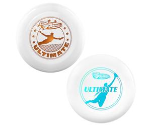 Wham-O Frisbee Ultimate 175 g Disque Volant Officiel, 27.31 cm, entraînement Professionnel, pour la compétition et Le Plaisir en Plein air - Lot de 2