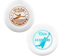 Wham-O Frisbee Ultimate Disque d'entraînement 175 g - Lot de 2, Or Bleu