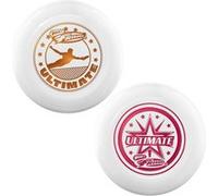 Wham-O Frisbee Ultimate Disque d'entraînement 175 g - Lot de 2, Or Rouge Or Rouge