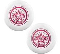 Wham-O Frisbee Ultimate Disque d'entraînement 175 g - Lot de 2, Rouge