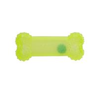 Wham-O Pets Superball Distributeur de friandises - Distributeur de friandises en Caoutchouc translucide en Forme d'os avec Superball Amovible de 5,1 cm