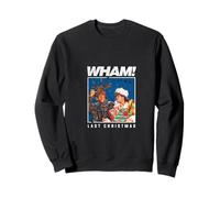 Wham! PAPL3157 Carte Graphique de Noël rétro Sweatshirt