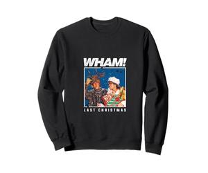 Wham! PAPL3157 Carte Graphique de Noël rétro Sweatshirt