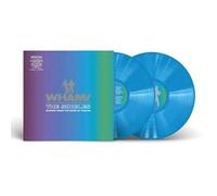 Wham - Singles: Echoes From The Edge Of Heaven Exclusive Limited Edition Bright Blue Color Vinyl 2x LP Record