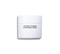 Whamisa Fleurs biologiques Nourisant Crme 95,2% Formule sans eau biologique Postbiotique fermente pour l'hydratation profonde et l'hydratation