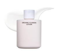 Whamisa Lotion Fleurs BIO Double Riche, Hydratation profonde, Apaisant, Renforce la barrière cutanée, Nourrissante, Éclaircissante, pour Peaux Sèches 5Fl. Oz / 150ml