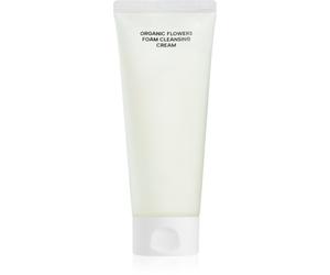 WHAMISA Organic Flowers Foam Cleansing Cream crème moussante purifiante pour un nettoyage en profondeur 150 ml