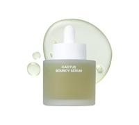 Whamisa Sérum de cactus gonflable Fresh Inner Skin Moisture, 99,47% d'extrait de cactus Opuntia Ficus-Indica BIOLOGIQUE, triple fonction hydratante, hydratation 72 heures, essence 1,69 fl. onces/50ml