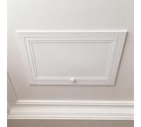WhamtL Trappe de Visite Panneau D'accès Électrique 150 300 400 500 800 mm, Porte de Service de Plomberie pour Plafond et Mur, Trappe D'Inspection de Grenier(16x24in(400x600mm))