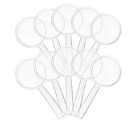 WHAMVOX 10Pièces Loupe à Main pour Garçon Fille de Loupe de Lecture pour Tout Petits Outil Éducatif pour Explorer Nature
