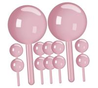 WHAMVOX 12 pièces Boîtes Rangement Décoratives Forme de Sucette de Boîtes Léger pour Maison et Bureau pour Cadeaux et Décoration