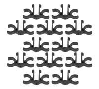 WHAMVOX 12 Pièces Climbing Stick Clips Set Plastic Quick Release Buckles for Trekking Poles Ski and Fishing Rod Connectors Replacement Outdoor Hiking Accessories