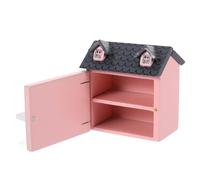 WHAMVOX 12 pour Maison de Poupée, Décorative et Compacte, Ornement Mini Villa Paysagère Rose, Accessoire pour Garçon et Filles et Décoration de Jardin