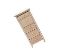 WHAMVOX 12 pour Maison de Poupée, Meuble Décoratif Miniature, Coffre Créatif Écologique, Accessoire pour Mini-Maison, Décoration Solide et Résistante