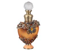 WHAMVOX 1pièce Flacon de Parfum Rechargeable Ancien Flacon Vide Élégant pour Huiles Essentielles Design Chic et Compact Cadeau pour Femmes Portable pour Voyage et Usage Quotidien