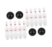 WHAMVOX 2 Ensembles Set de Bowling pour Garçon Fille PVC Extérieur Intérieur avec Quilles et Balles Jeu Éducatif pour Développement Coordination Main-œil et Éveil Sportif