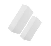 WHAMVOX 2 Pièces Bloc de Mousse Rectangulaire Blanc pour Bricolages en Mousse Léger Exercices Créatifs et Décorations DIY
