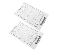 WHAMVOX 2 pièces Planche de Coaching Handball avec Marqueur Effaçable Portable pour Entraînement Compétition